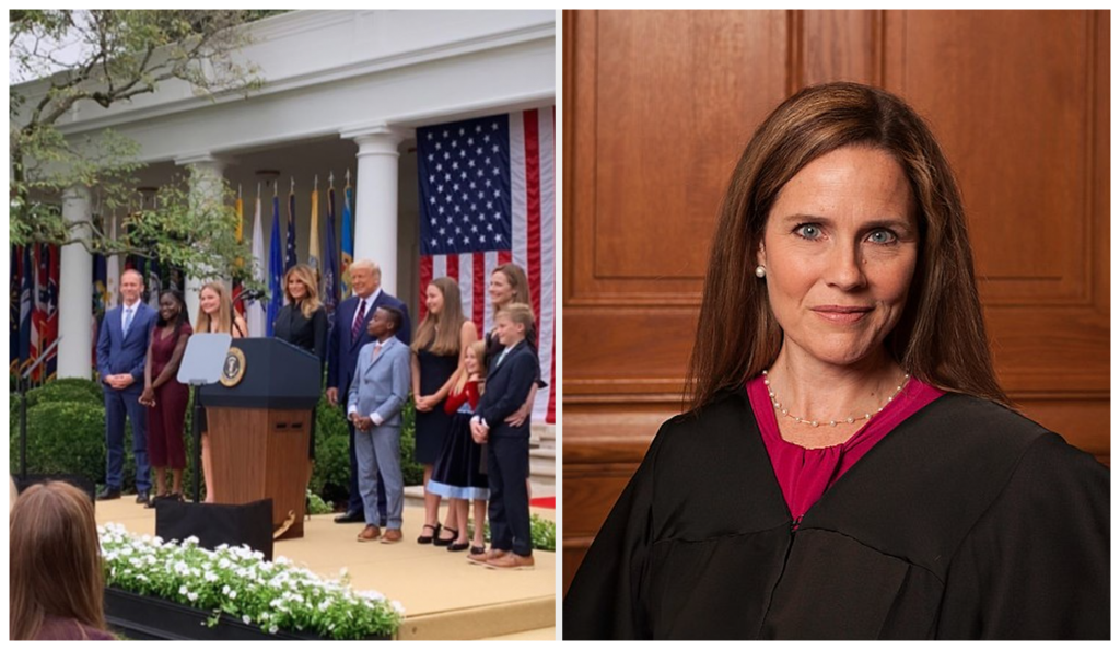 President Trump Nominates Amy Coney Barrett As Supreme Court Justice Za